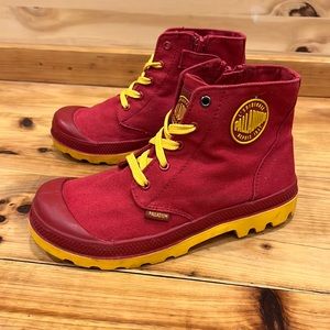 Palladium Kids Canvas Boots US size 1